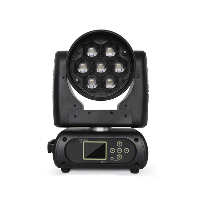ADA720Z 7*20W 4in1 led CABEZAL LAVADO ZOOM